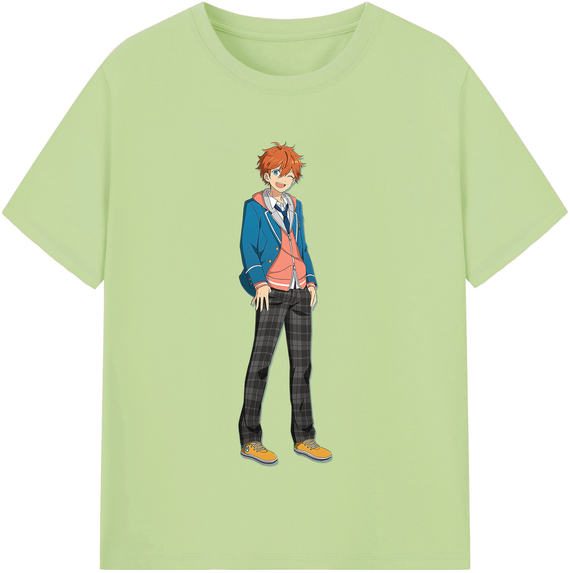 （画像用） あんさんぶるスターズ! Ensemble Stars 綿100％半袖Tシャツ（フロントプリント）